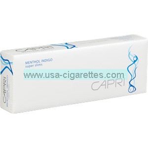 Reviews: Capri Menthol Indigo 100's cigarettes - USA Cigarettes Online Sale Shop